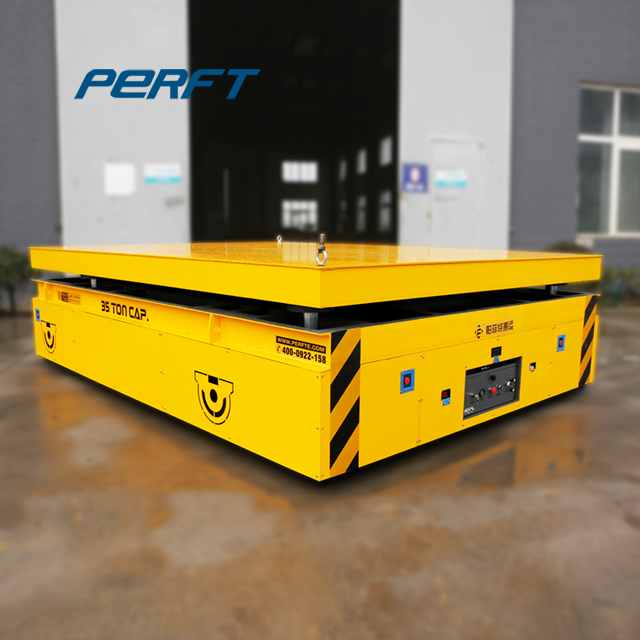 Custom Heavy Load Hydraulic Transfer Cart for Industrial Logistics