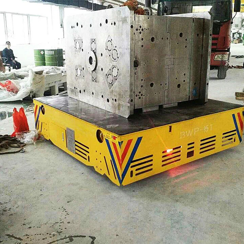 Rail-less Mold Transfer Cart for Heavy-duty Mold Handling in Industry