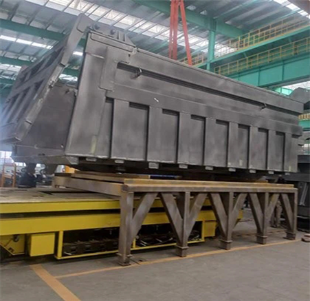 Industrial Transfer Trolley for Heavy-Load Manufacturing Material Handling