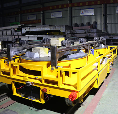 Site-Customized Transfer Cart Designed to Fit Your Facility Layout