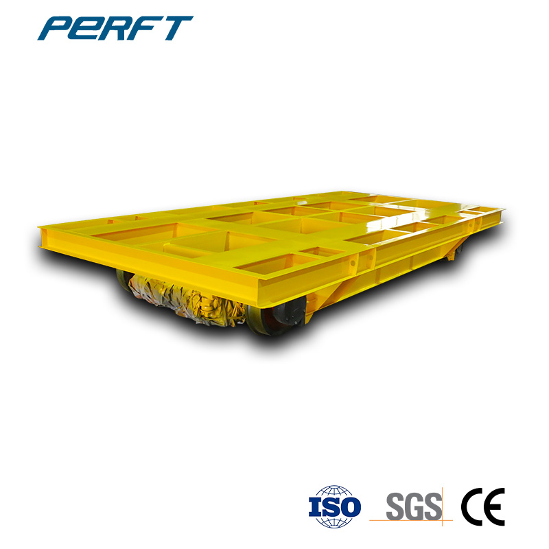 10 tons Customized Hollowed Platform Rail Transfer Cart