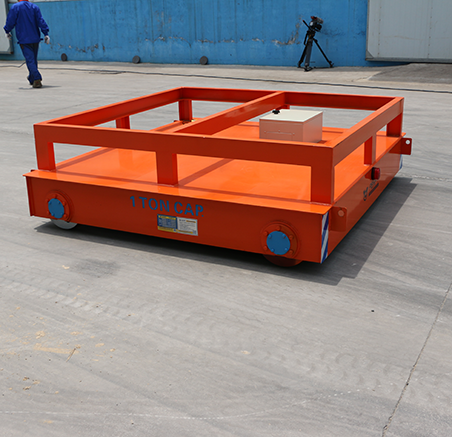 Site-Customized Transfer Cart Designed to Fit Your Facility Layout