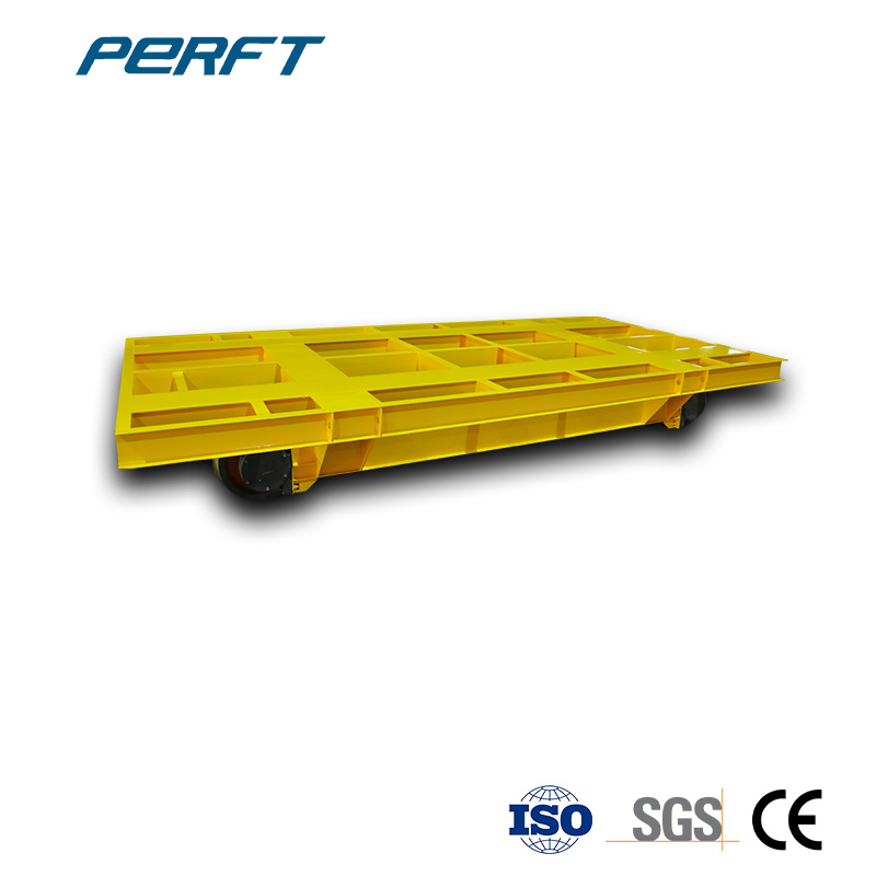 10 tons Customized Hollowed Platform Rail Transfer Cart