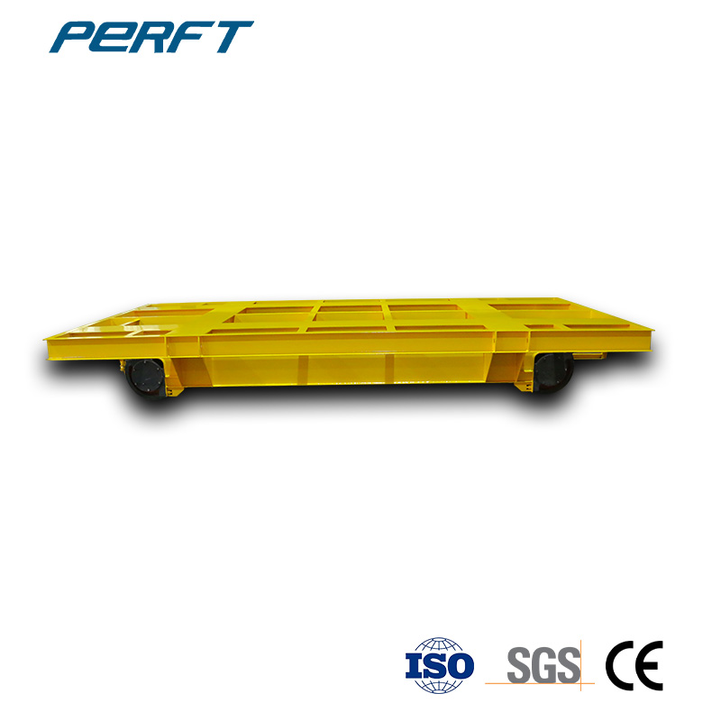 10 tons Customized Hollowed Platform Rail Transfer Cart