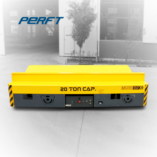 20 Tons Remote Control Battery Trackless Transfer Cart