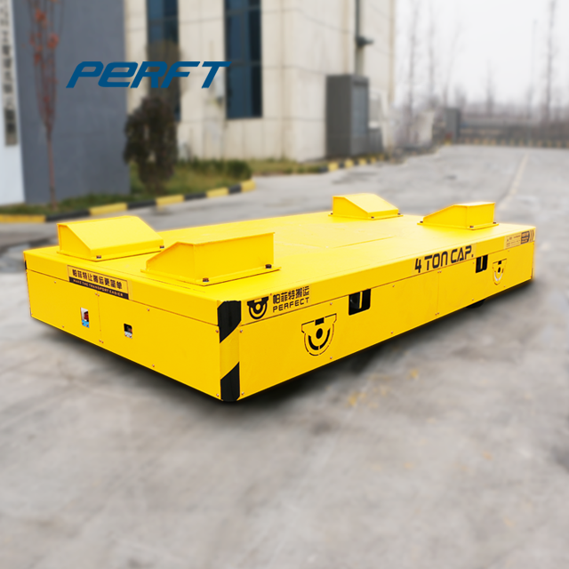 Explosion-proof transfer trolley for dust hazardous areas