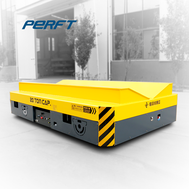 20 Tons Remote Control Battery Trackless Transfer Cart