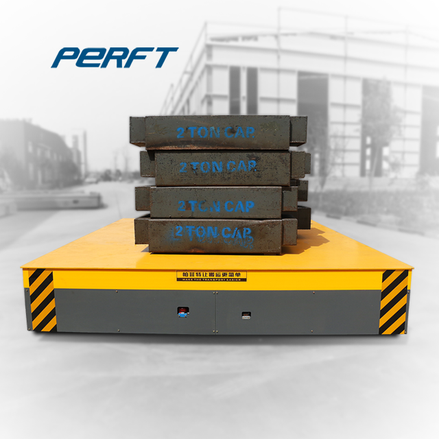 Battery Powered Trackless Transfer Cart with 360° Steering