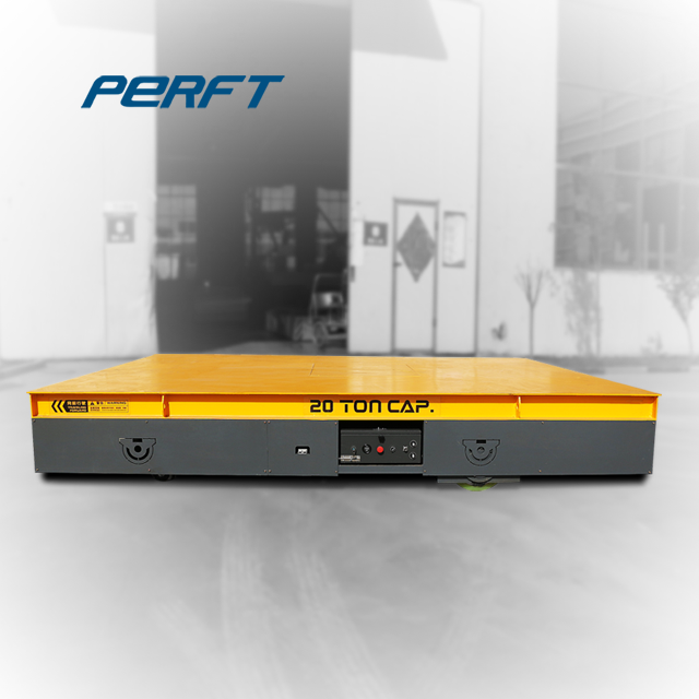 Battery Powered Trackless Transfer Cart with 360° Steering