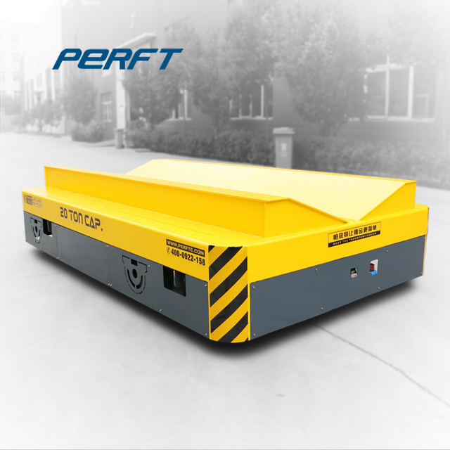 20 Tons Remote Control Battery Trackless Transfer Cart