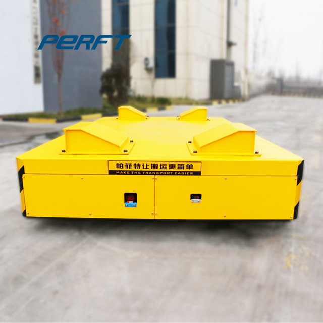 Explosion-proof transfer trolley for dust hazardous areas