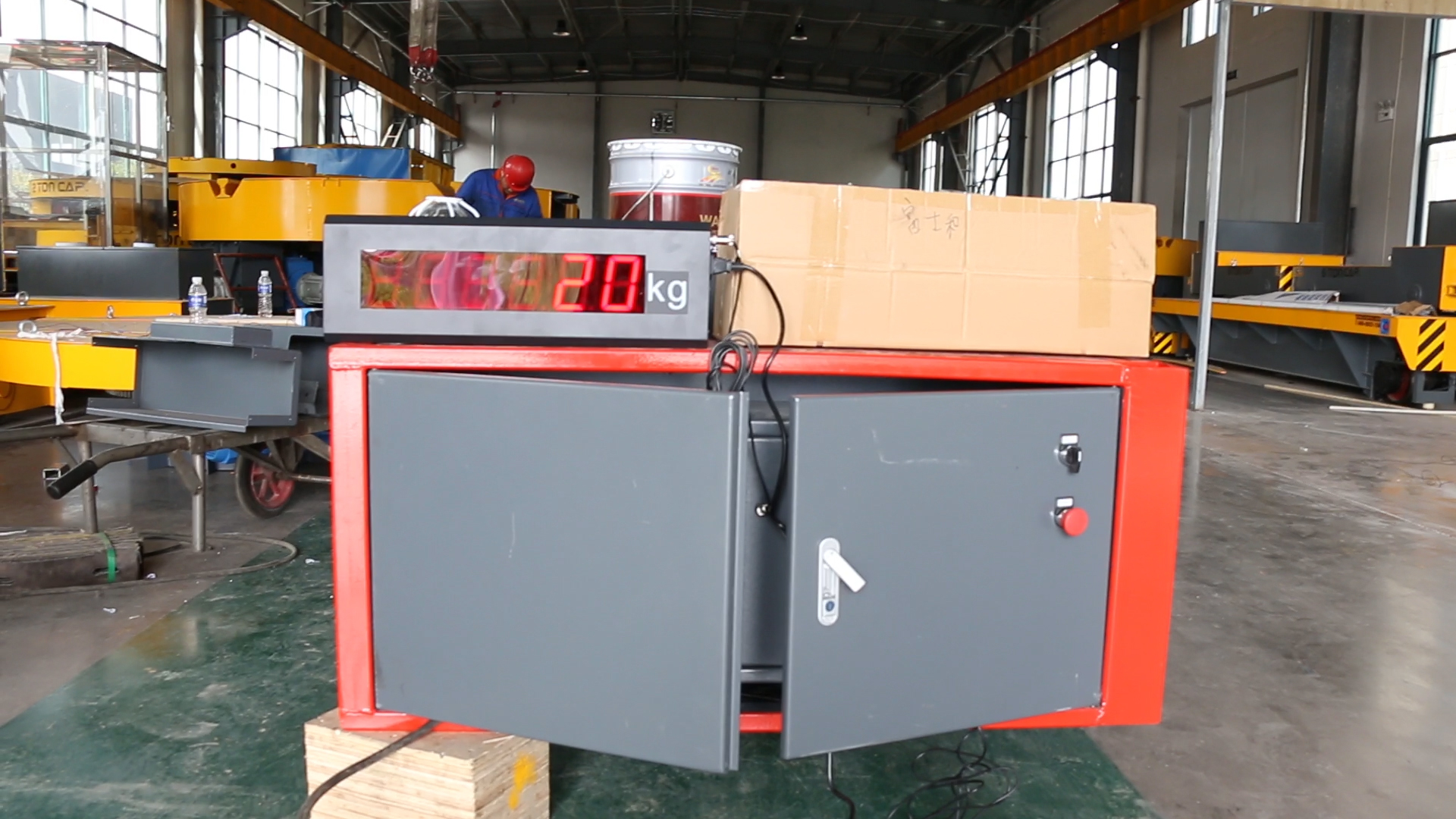 10 tons Roller Bed Rail Transfer Cart