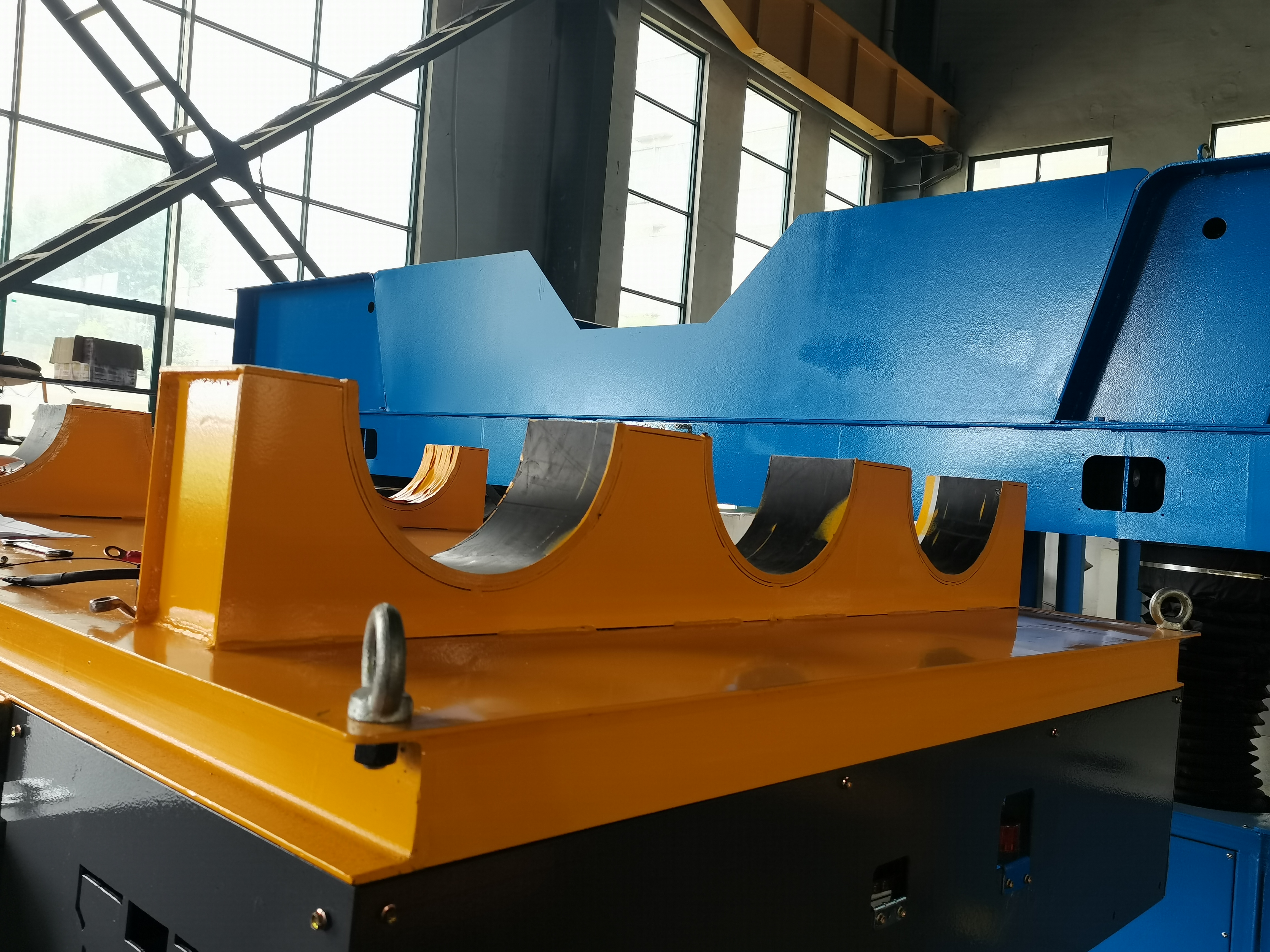 30-Ton Curved Platform Industrial Transfer Cart