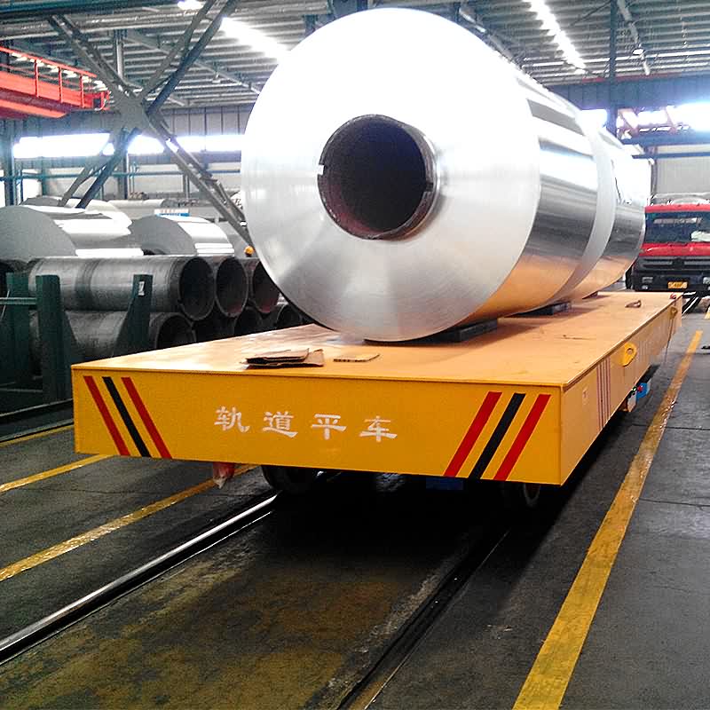BJT Motorized Cable Reel Transfer Cart | Heavy Duty Electric Flat Car Manufacturer