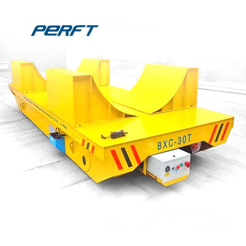 Rail coil transfer vehicle for heavy-duty steel coils