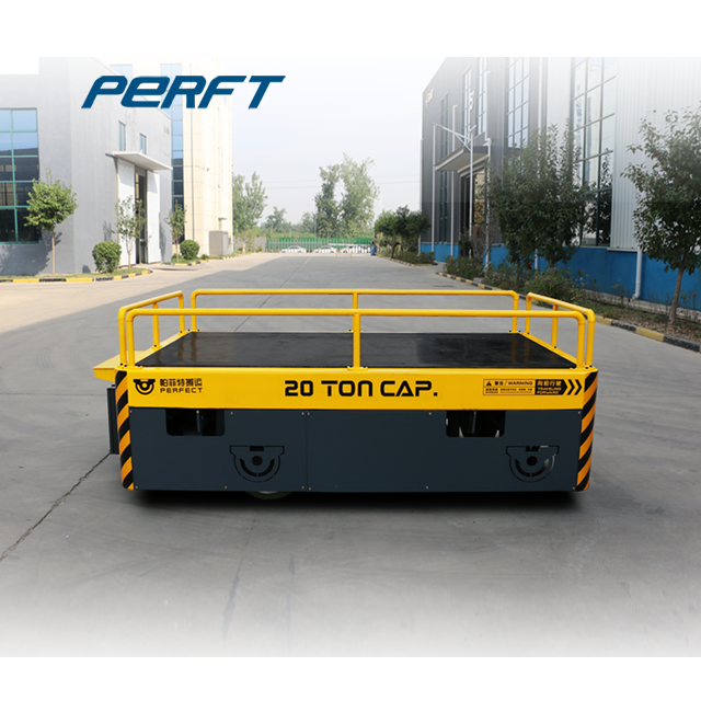 Fence-Type Platform Transfer Cart for Load Containment