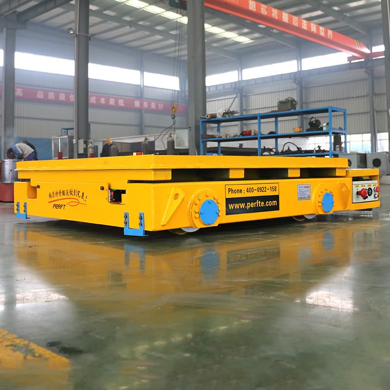 Trackless Transfer Cart with Integrated Weighing System
