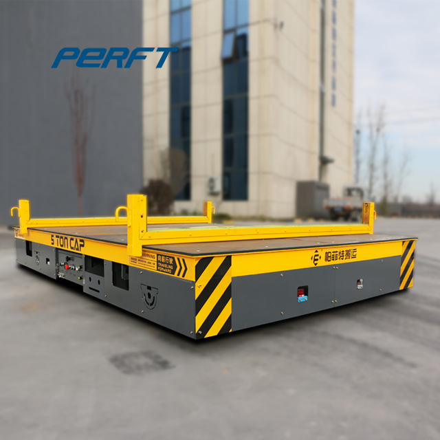 Battery Railway Cast Steel Wheel Transfer Cart