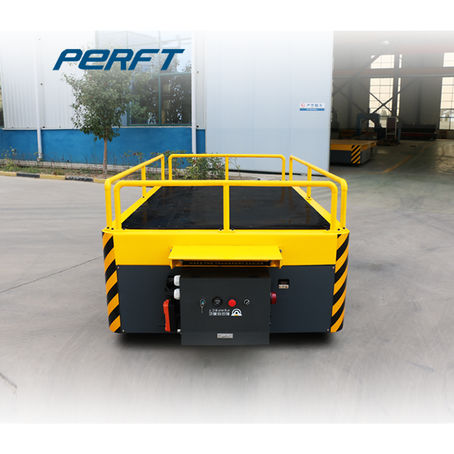 Fence-Type Platform Transfer Cart for Load Containment