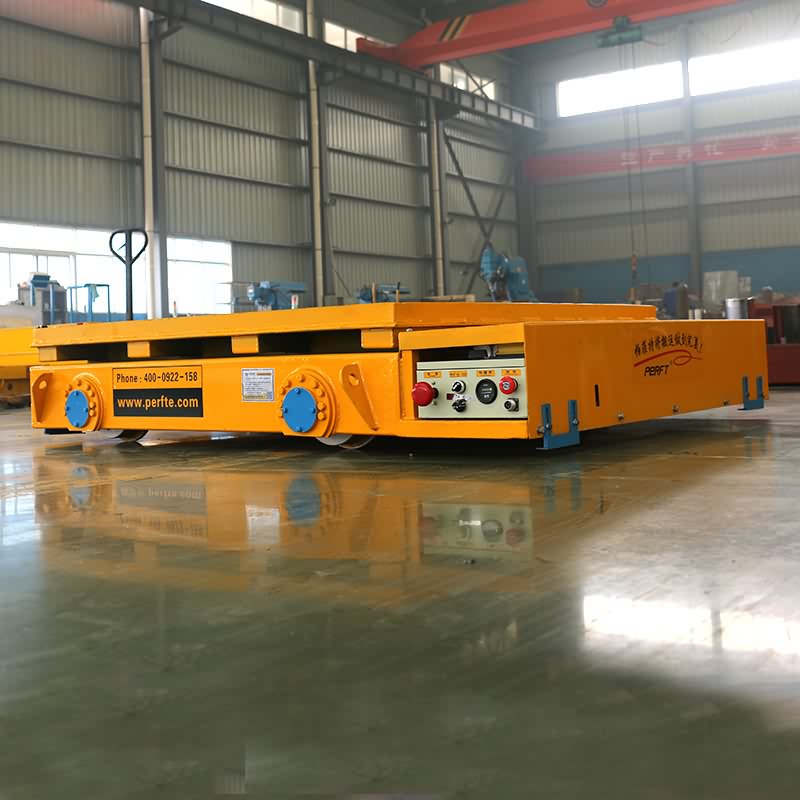 Trackless Transfer Cart with Integrated Weighing System