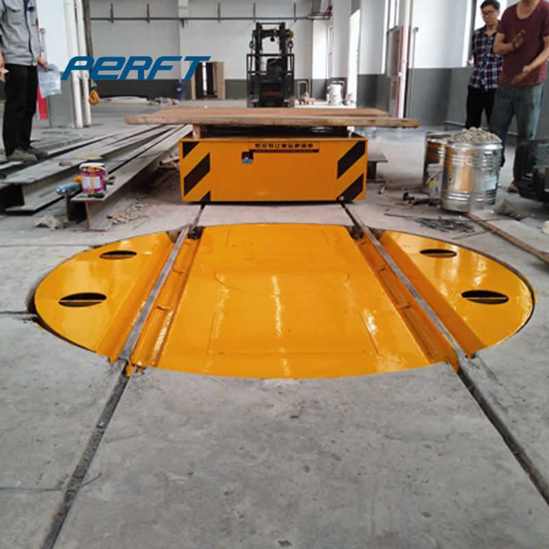 BZP Rail Turntable (Turnplate) | Heavy Duty Slew Ring Platform for Track Switching