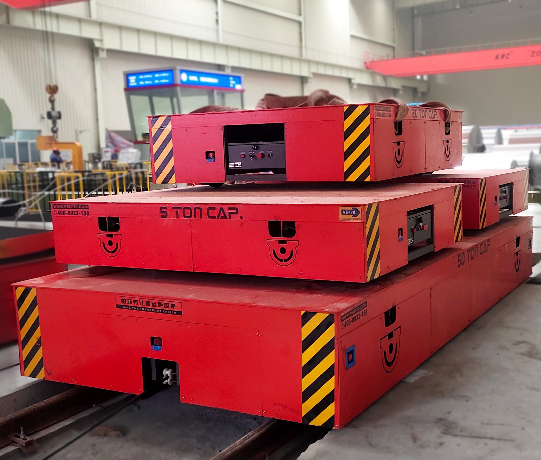 BTL Trailing Cable Powered Transfer Cart |Robust & Cost-Effective Heavy Haulage