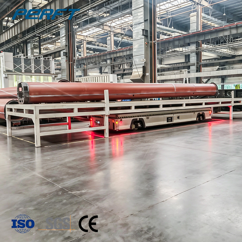 BZH-40T Omnidirectional Transfer Cart | Heavy Duty Die Handling Cart with Hydraulic Lift
