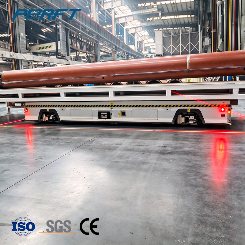BZH-40T Omnidirectional Transfer Cart | Heavy Duty Die Handling Cart with Hydraulic Lift