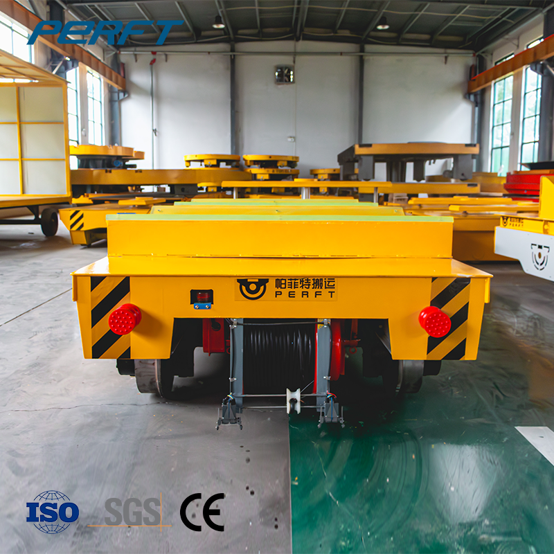 Motorized Cable Reel Transfer Cart | Heavy Duty Electric Flat Car Manufacturer motorized-cable-reel-transfer-cart