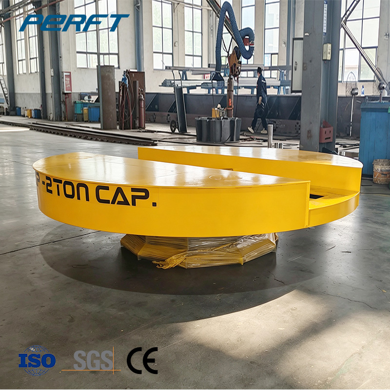 200t Turntable Transfer Cart for Locomotives | 1520mm Gauge Pit-Mounted